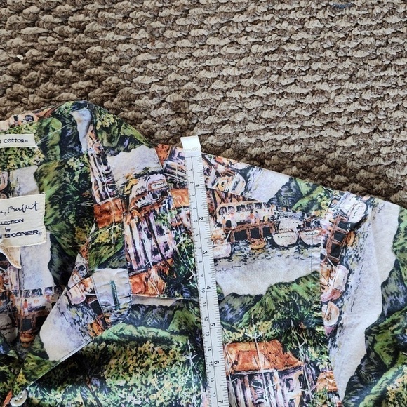 Reyn Spooner Island Harbor Hawaiian Shirt Men's Size L - Picture 6 of 7